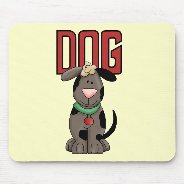 Dog T-shirts and Gifts Mouse Pad (Front)