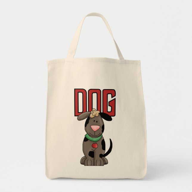 Dog T-shirts and Gifts Tote Bag (Front)