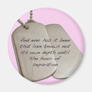 Dog Tag Magnet