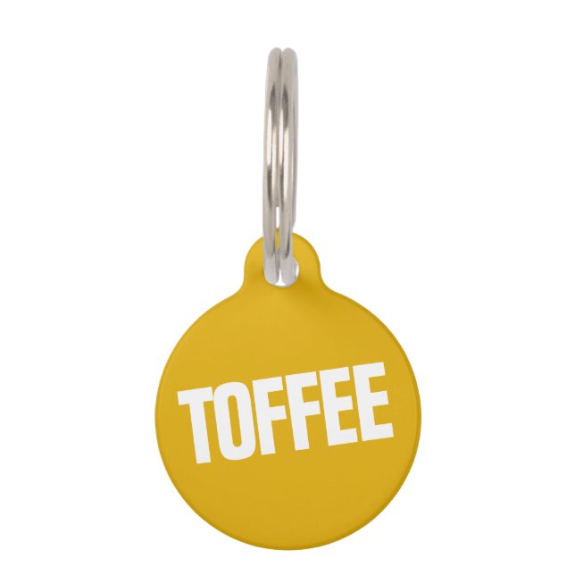 Dog Tag Modern Bold (Front)