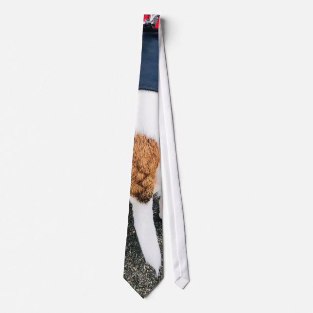 Dog tail Neck Tie (Front)
