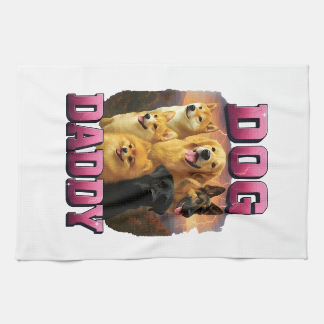 Dog Tea Towel (Horizontal)