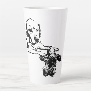 Dog & Teddy Bear Cosy Mug Art