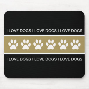 Dog Theme Mouse Pad
