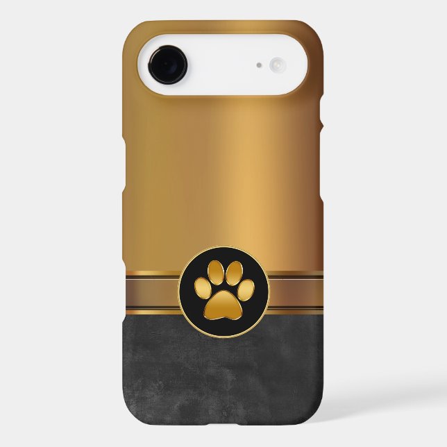 Dog Theme Paw Print Case-Mate iPhone Case (Back)