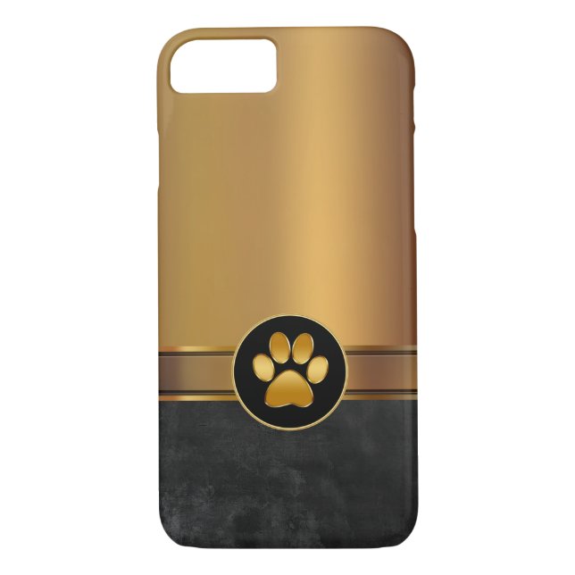 Dog Theme Paw Print Case-Mate iPhone Case (Back)