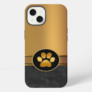 Dog Theme Paw Print iPhone Case
