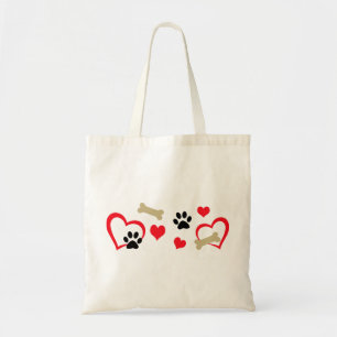 Dog Theme Tote Bag