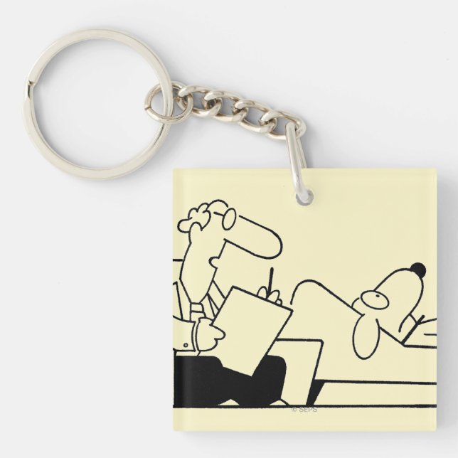 Dog Therapy Key Ring (Front)