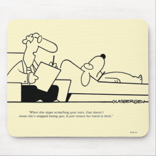 Dog Therapy Mouse Pad