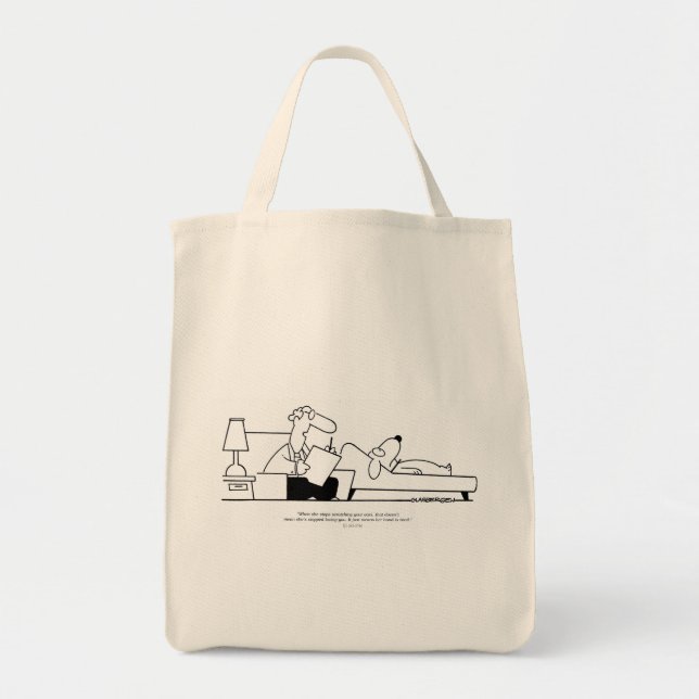 Dog Therapy Tote Bag (Front)