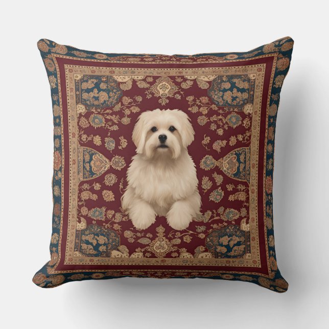 Dog Throw Pillow (Front)