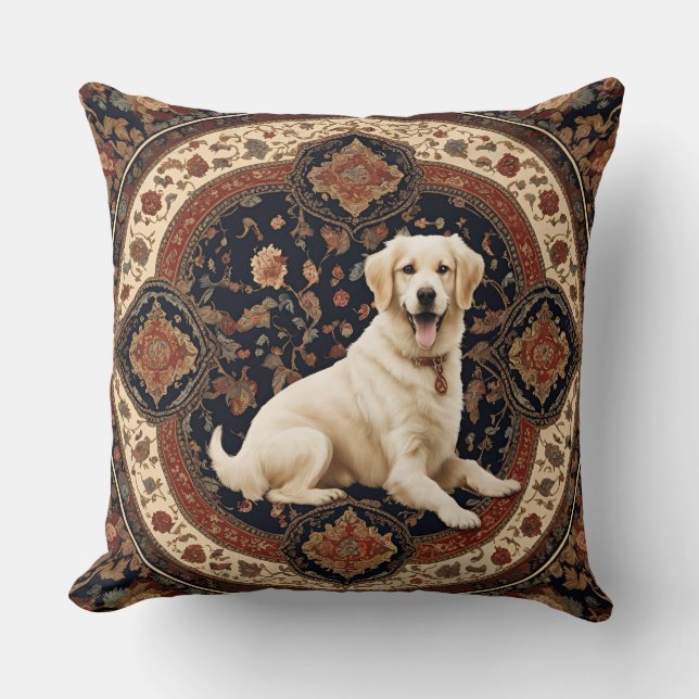 Dog Throw Pillow (Front)