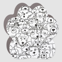 Dog time Car Magnet