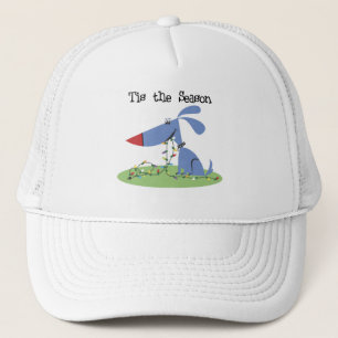 Dog Tis the Season Holiday Tshirts and Gifts Trucker Hat