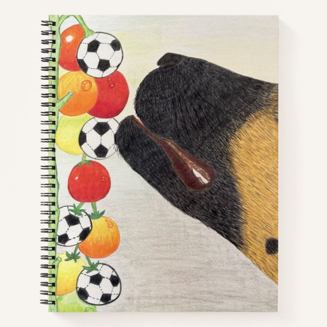 Dog&Tomatoes Notebook (Front)