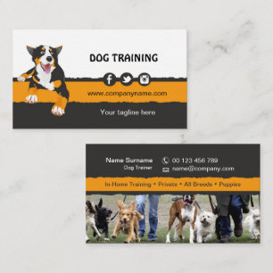 Dog Trainer Business Card