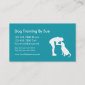 Dog Trainer Business Cards (Front)