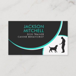 Dog Trainer - Canine Behaviorist  Business Card