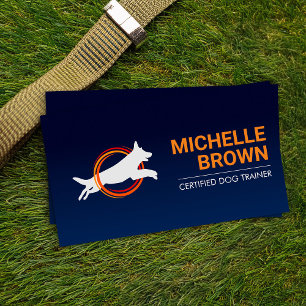 Dog Trainer - Canine Behaviorist Business Card
