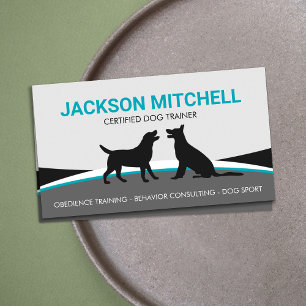 Dog Trainer - Canine Behaviorist  Business Card