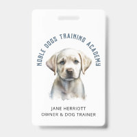 Dog Trainer Puppy Photo QR Code