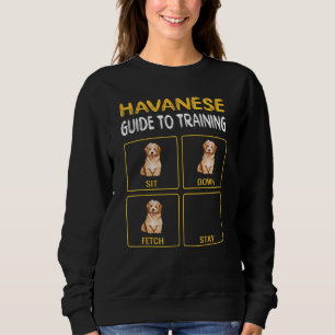 Dog Training Bichon Havanais Sweatshirt