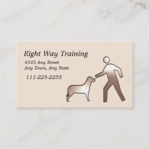 Dog Training Business Card