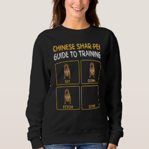 Dog Training Shar Pei Sweatshirt