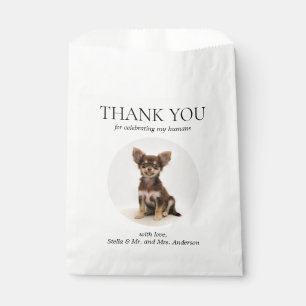  Dog Treat Pet Drawing Thank You Wedding Favour Ba Favour Bag