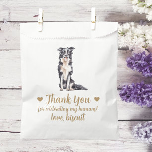 Dog Treat Wedding Favour Bag