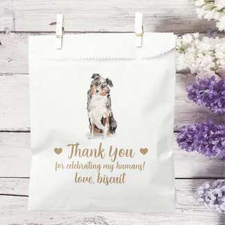 Dog Treat Wedding Favour Bag