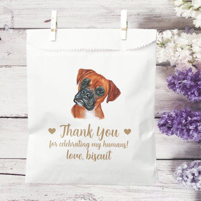 Dog Treat Wedding Favour Bag (Creator Uploaded)