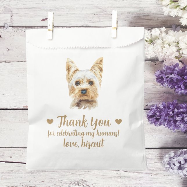 Dog Treat Wedding Favour Bag (Creator Uploaded)