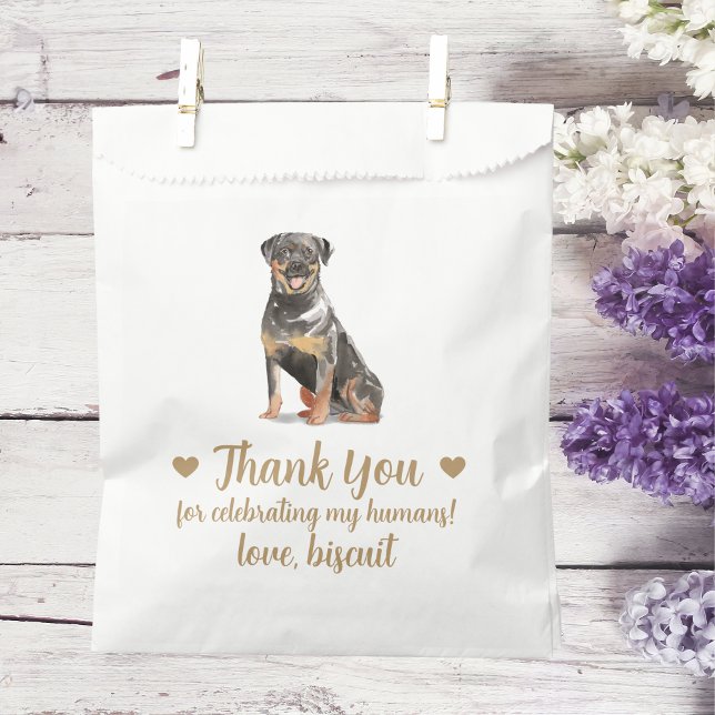 Dog Treat Wedding Favour Bag (Creator Uploaded)