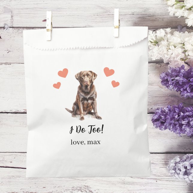 Dog Treat Wedding Favour Bag (Creator Uploaded)