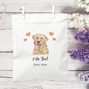 Dog Treat Wedding Favour Bag