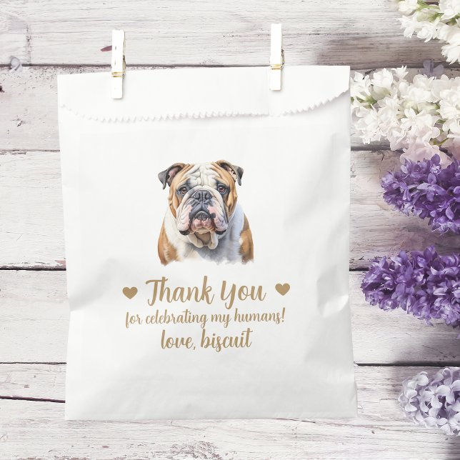 Dog Treat Wedding Favour Bag (Creator Uploaded)