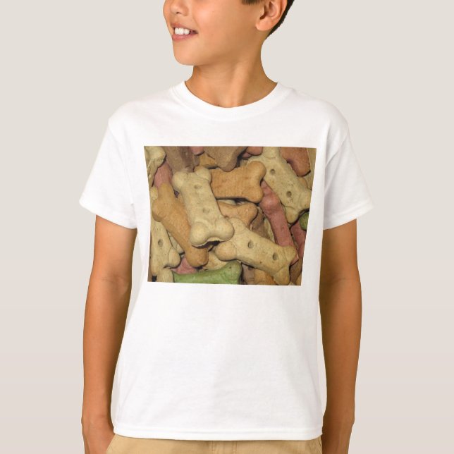 Dog Treats Kids Basic T-Shirt (Front)