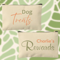 Dog Treats Personalised Name Pet Rewards Pouch
