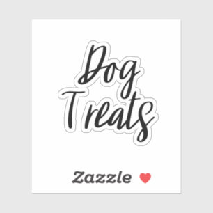 Dog Treats Storage Sticker