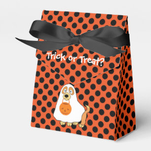 Dog Trick or Treat Tent Favour Box