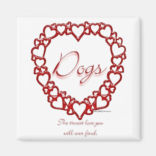 Dog True Love Magnet