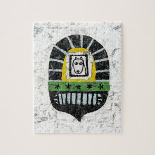 Dog Under The Bridge Jigsaw Puzzle