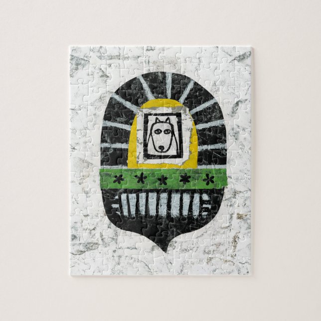 Dog Under The Bridge Jigsaw Puzzle (Vertical)