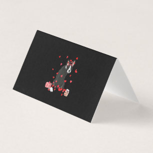 Dog Valentine Gift Cute Boston Terrier Valentines