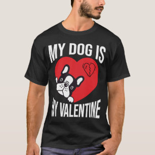 Dog Valentine's Day Men Women T-Shirt