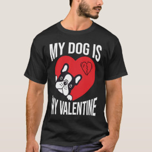 Dog  Valentine's Day Men Women T-Shirt