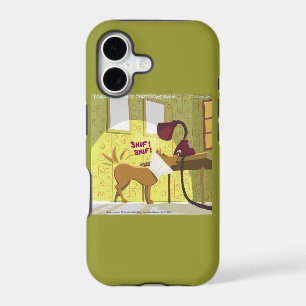 Dog W/E-Collar Sniffing Lamp Funny iPhone5 Case