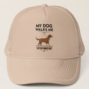 Dog Walk Boss Trucker Hat
